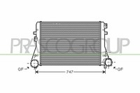 Prasco LadeluftküHler FüR VW Touran 2.0 TDI 16V 1.9 1.4 TSI Passat Variant Audi