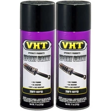 VHT Paint SP650 (2pk); Epoxy All-Weather 11oz Aerosol Gloss Black 250°F
