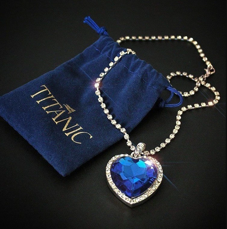 Tiny Purple Crystal Heart Pendant Necklace in Gold | Lisa Angel
