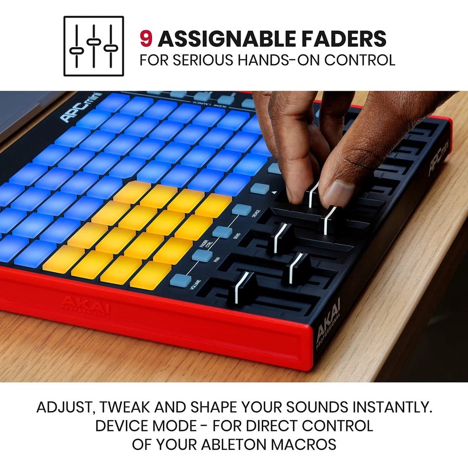 Akai Professional APC Mini MK2 - USB MIDI Pad Controller - Clip Launching - Image 4 of 4