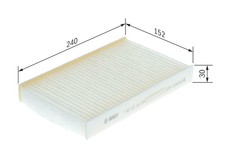 INNENRAUMFILTER POLLENFILTER FÜR NISSAN JUKE (F15) - BOSCH 1 987 432 247