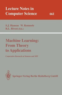 Stephen J. Hanson (u. a.) | Machine Learning: From Theory to Applications | Buch