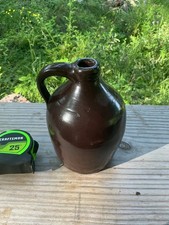 VINTAGE NEAT LOOKING LITTLE BROWN STONEWARE J...