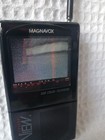 Vintage Magnavox CH1000BK 3 LCD Pocket Color TV  AM FM Radio Made in Japan