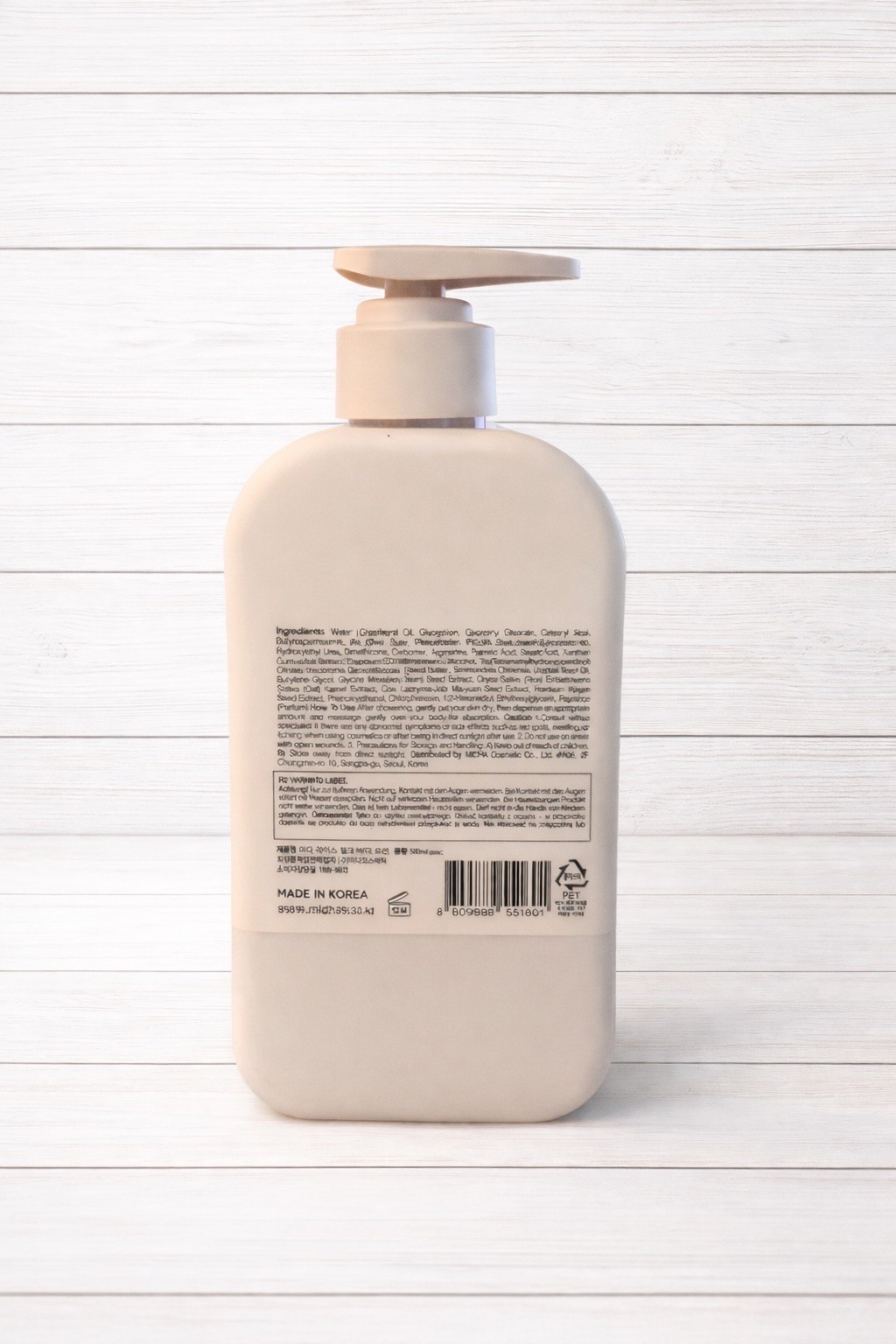 MIDHA KOREAN BEAUTY Rice Milk MOISTURIZING "Peony Muguet Orchid" Body Lotion