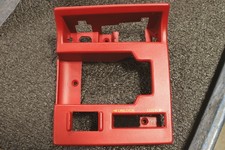 1990-1996 Chevrolet Corvette C4 Door Handle Bezel Rh Pass Flame Red Oem 10085958