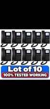 Lot of 10 Polycom Poly VVX 250 VoIP 4-Line Office Business Phone