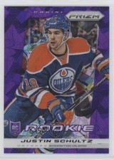2013-14 Panini Prizm Purple Cracked Ice Prizm Justin Schultz #238 xp6