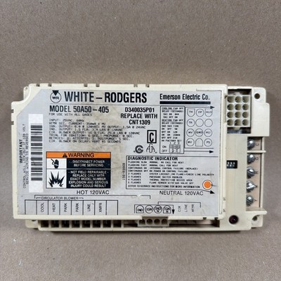    White Rodgers Control Board Ignition Furnace CNT1309 50A50-405 D340035P01