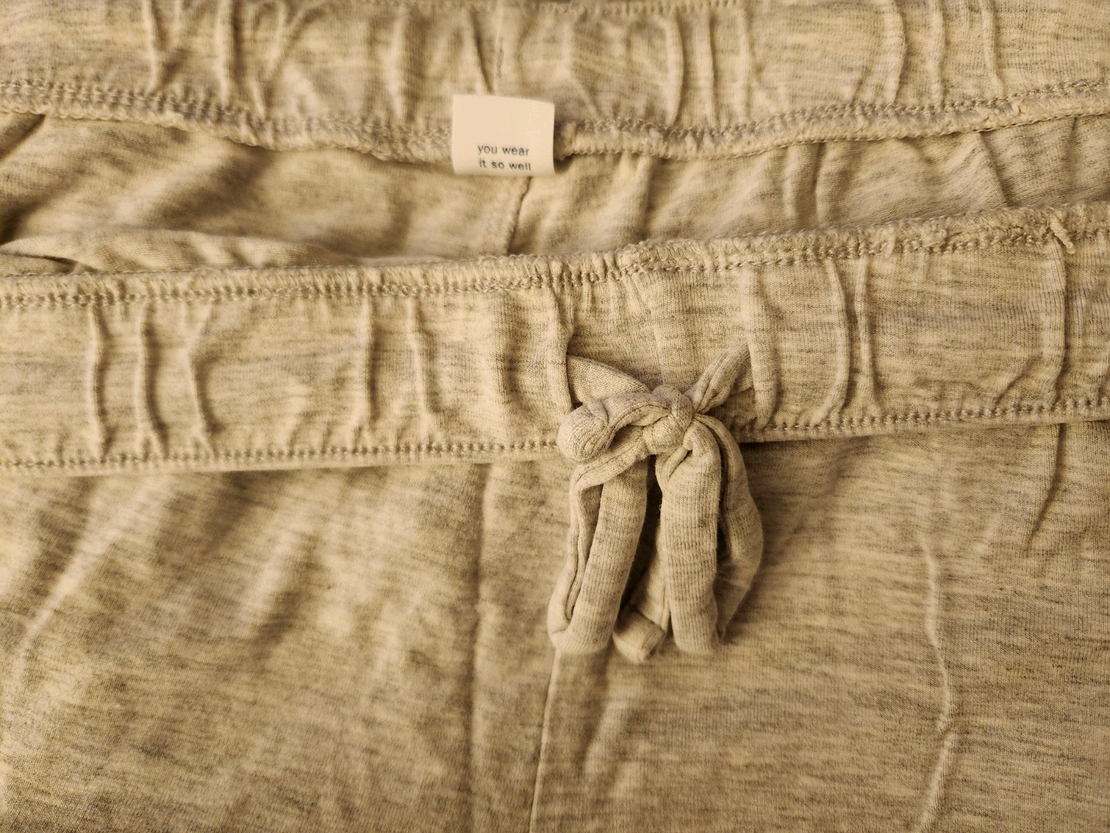 Gray Heather Old Navy Drawstring Comfortable Loun… - image 2