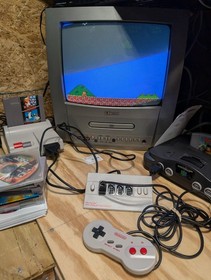 Nintendo NES Four Score 4 Player Controller Adapter NES-034A - Authentic Tested