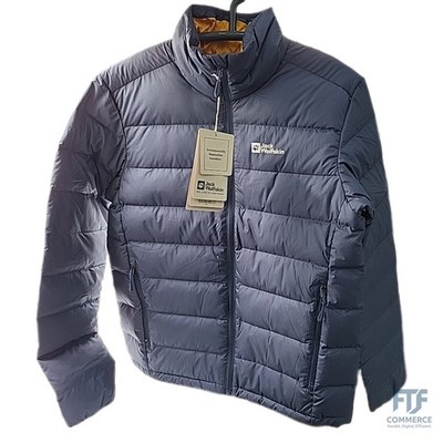Jack Wolfskin Herren M Ather Down Jkt M Daunenjacke, Midnight Sky, M EU