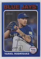 2024 Topps Heritage High Number Dark Blue Border Yariel Rodriguez Rodríguez 2g8