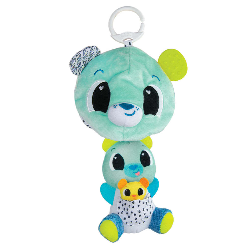 Lamaze 3-In-1 Surprise Clip & Go Tomy Baby Infant Sensory Pushchair Toy