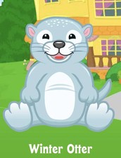 Webkinz Classic Winter Otter CODE ONLY Promo Gift w/ 1 year membership