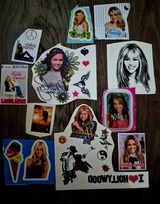 Hannah Montana Miley Cyrus Osment Disney Sticker Tattoos Bravo Popcorn Alt