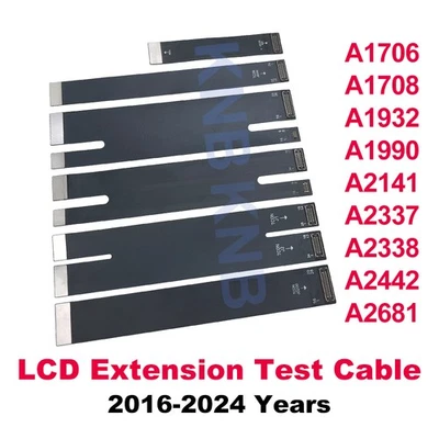 New LCD Screen Display Extension Test Flex Cable For Macbook Pro Air 2016-2024 - Image 1 of 4