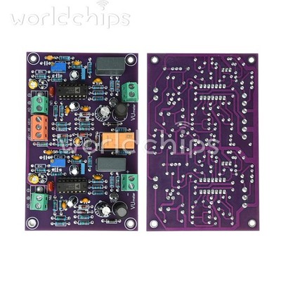 DC12-15V Positive&Negative Power Supply Professional VU Meter Head Driver Board