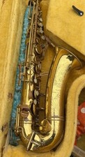 vintage 1940s-1950s Buescher Aristocrat Big B, 140 Alto Saxophone