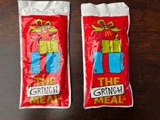 McDonald s The Grinch Meal Socks 2 Pairs