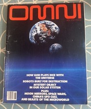 OMNI MAGAZINE JUNE 1983 - KEN COOPER COVER GOD UNIVERSE ROBOTS FOR DESTRUCTION 