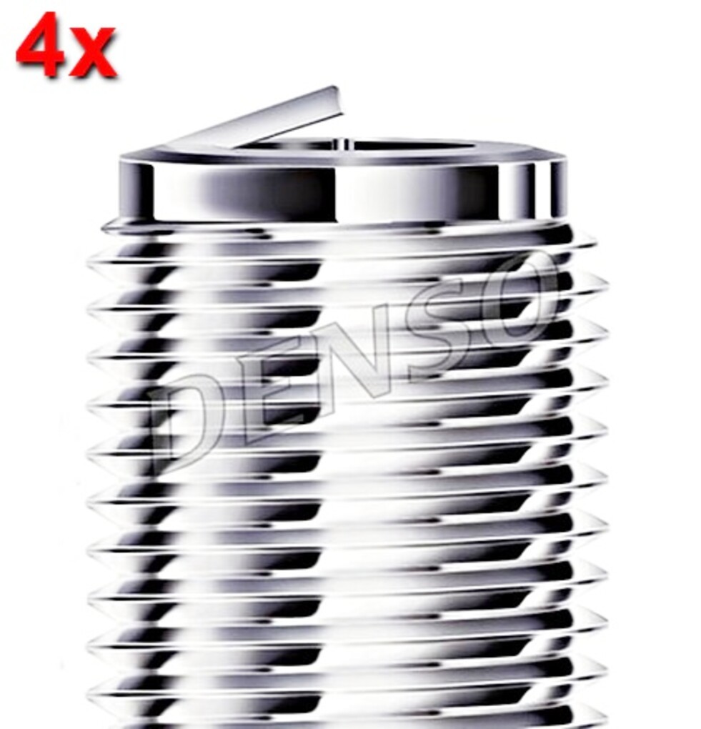 DENSO 4x Spark Plugs For MAZDA 000010R54009