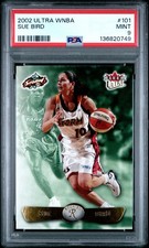 2002 ULTRA WNBA #101 SUE BIRD ROOKIE RC PSA 9