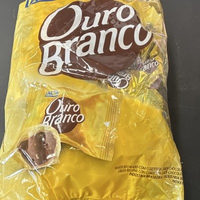 Lacta Ouro Branco Milk Chocolate Bag Brazilian Sweets Assortment