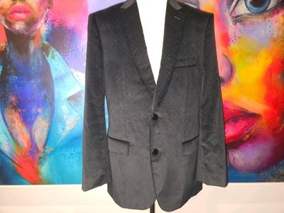BOSS HUGO BOSS Blazer Größe 52 / L tailored fit Seiden Kragen