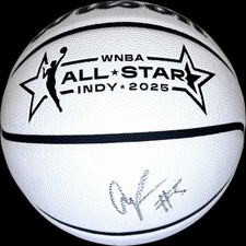 ANGEL REESE SIGNED 2025 WNBA ALL STAR BASKETBALL 1ST DEBUT CHICAGO SKY PSA/DNA