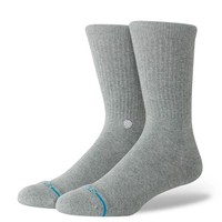 Icon Herren Crew Socken (Grau/Meliert) Von Stance