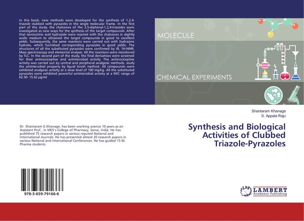 Shantaram Khanage (U. A.) | Synthesis And Biological Activities Of Clubbed...-image