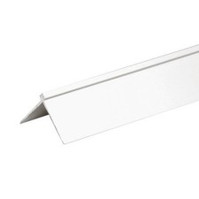PROVISTON Baguette d'angle Peintre Profilé d'angle 22 x 22 x 2600mm Blanc PVC