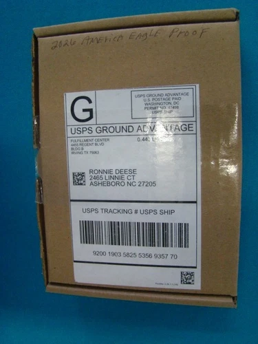 2026 W PROOF AMERICAN SILVER EAGLE (1776-2026) 250th PRIVY US MINT