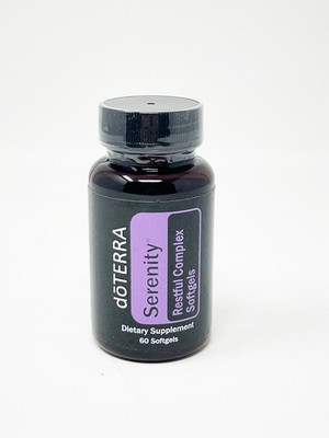 DOTERRA Serenity Softgels Restful Complex 60ct Softgels NEW SEALED EXP 5/2027