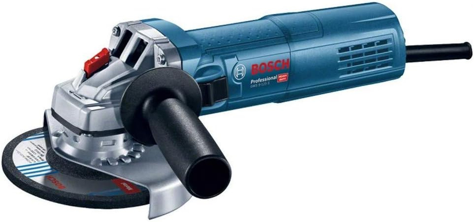 Meuleuse angulaire GWS 9-125 S pour couper l'inox sans bleuir grâce au variateur