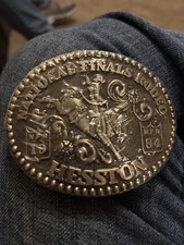 1984 National Finals Rodeo Belt Buckle - New In Package