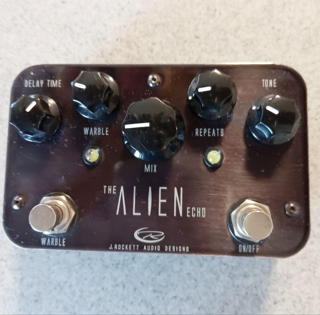 希少　J. Rockett ALIEN ECHO ギターエフェクター Rare J. Rockett Alien Echo Guitar Effector No.m244 | eBay