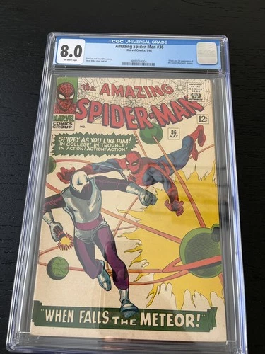 Amazing Spider-Man #36 CGC 8.0 Stan Lee & Steve Ditko
