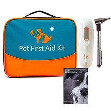 Erste Hilfe Set für Haustiere, tierärztliche ErsteHilfeTasche für Hunde, Katz...