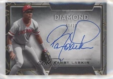 2022 Topps Diamond Icons Black 1/10 Barry Larkin #DIA-BL Auto HOF a8r