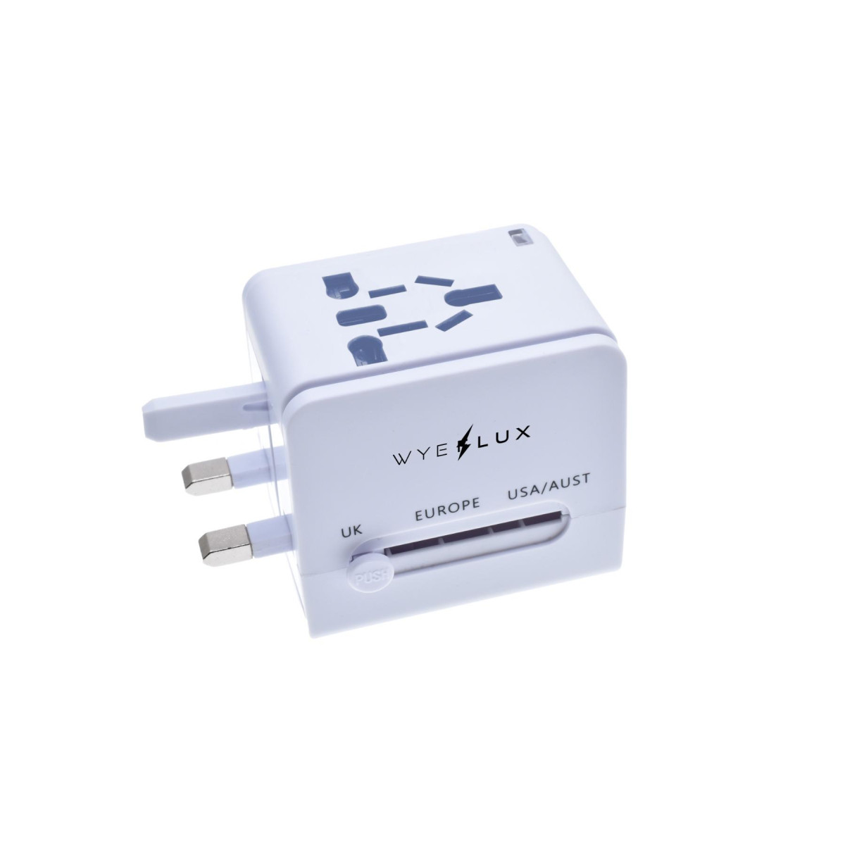 Global Connect Travel Adaptor USB a USB C Ports Practical Everyday Use