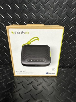 NIB Infinity Lab by Harman ClearCall Portable USB & Bluetooth Speakerphone