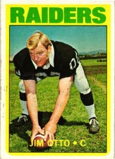1972 Topps #86 Jim Otto