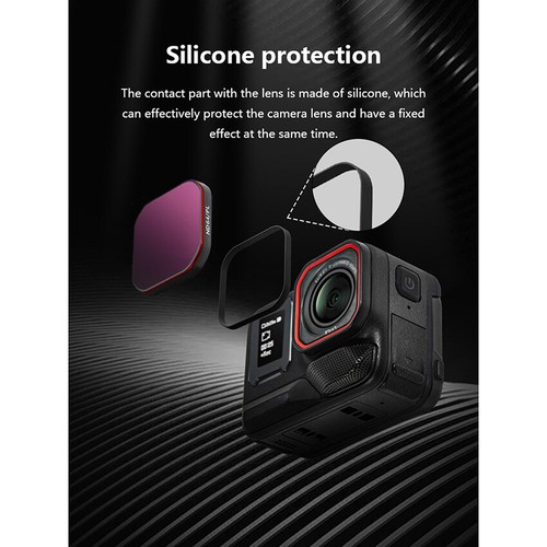 4pcs ND16PL/32PL/64PL/128PL Polarizing Optical Filter Set For Insta360 Ace Pro 2 - Picture 9 of 15