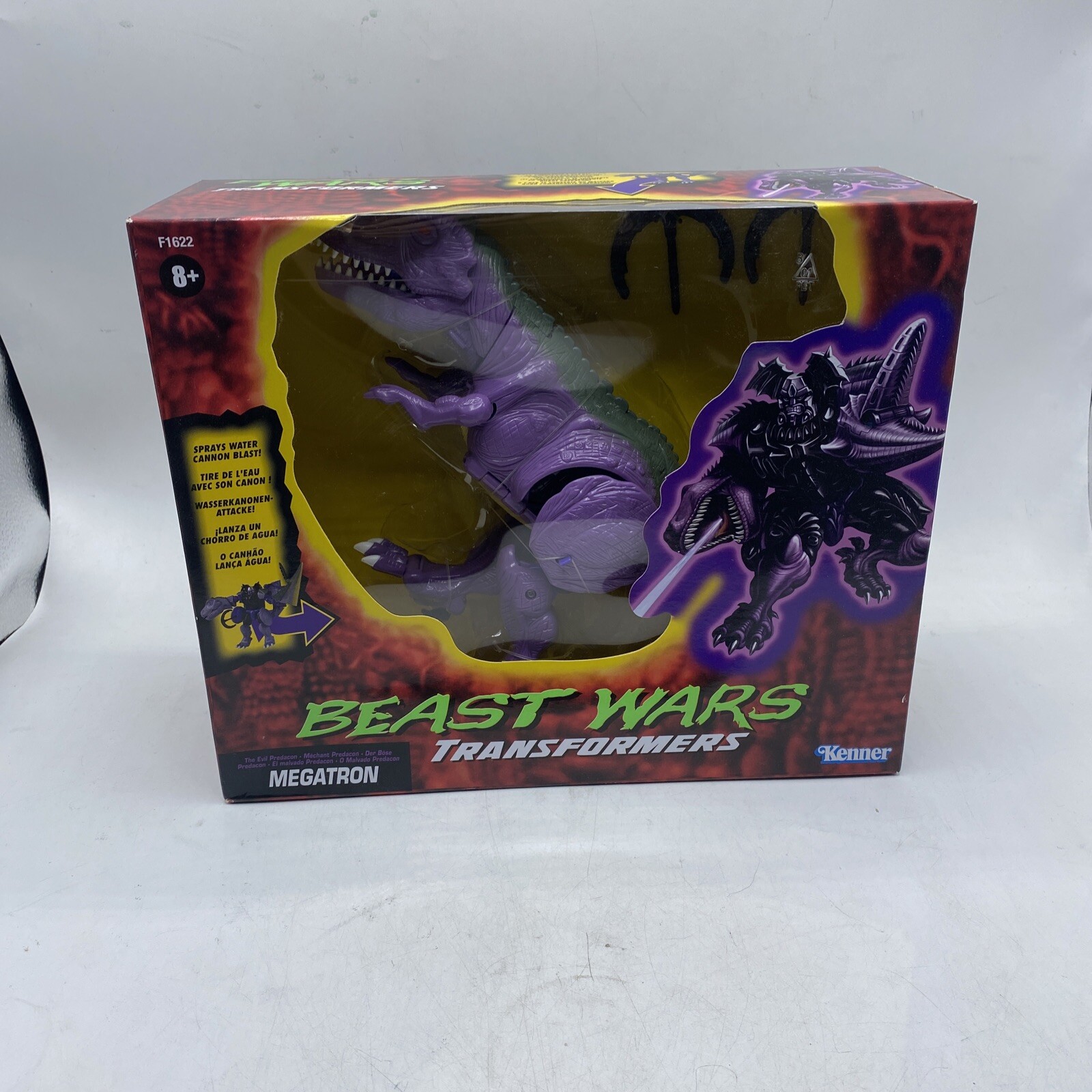 Transformers Vintage Beast Wars Predacon Megatron Action Figure (2021