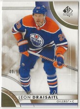 2023 2023-24 SP Authentic Limited Gold #5 Leon Draisaitl 09/99 Edmonton Oilers