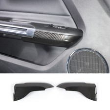 Carbon Fiber Interior Door Armrest Panel Decor Cover Trim For Ford Mustang 2015 Carbon Fiber Interior Door Armrest Panel Decor Cover Trim For Ford Mustang 2015