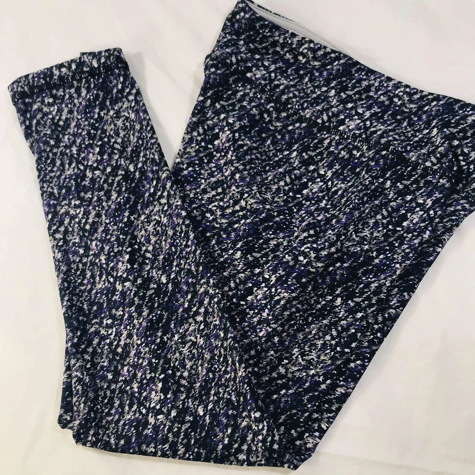 Leggings para mujer High Energie Talla S Negro Gris Morado Blanco Yoga Foto 2 de 4