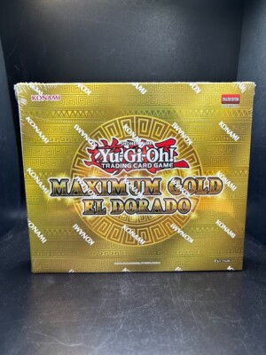 YuGiOh TCG Maximum Gold Ed Dorado 1st Edition Mini Box Sealed